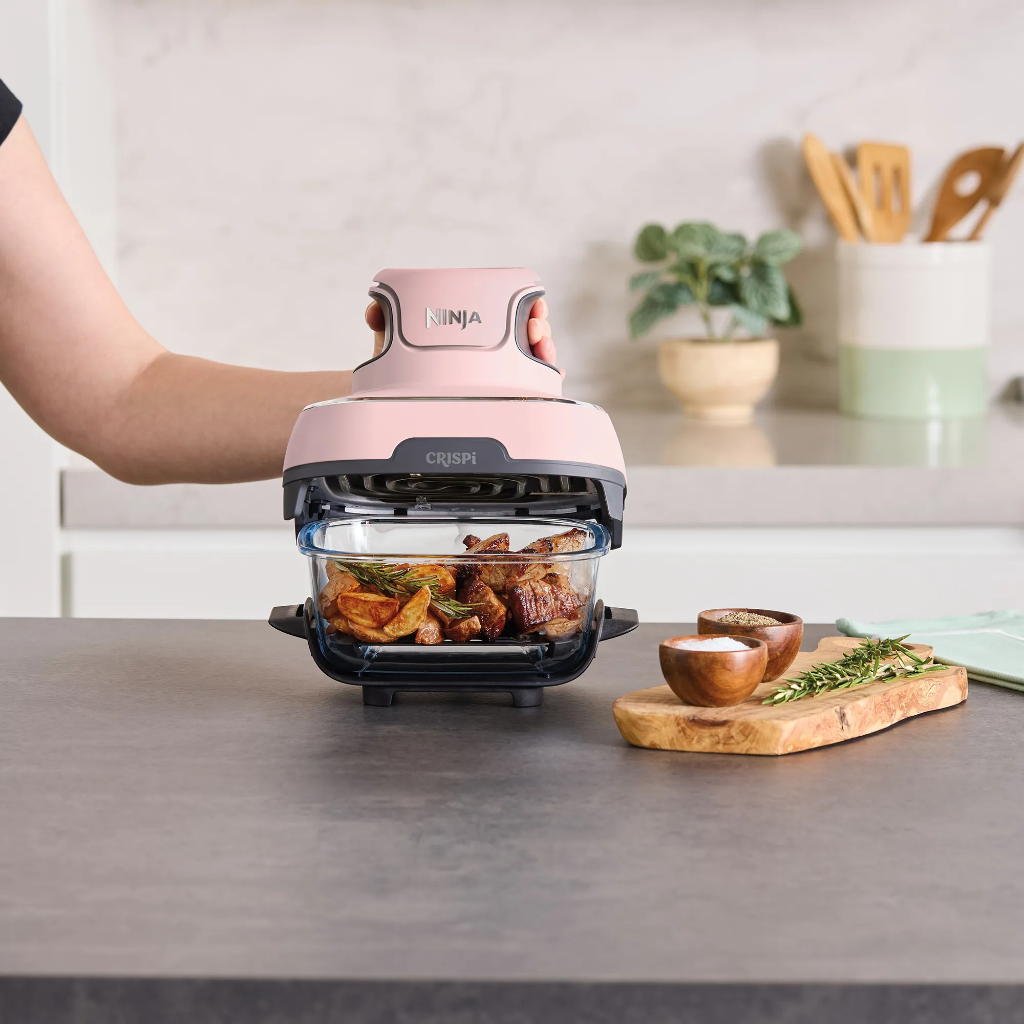 Ninja Crispi 4-in-1 Portable Glass Air Fryer - Image 43