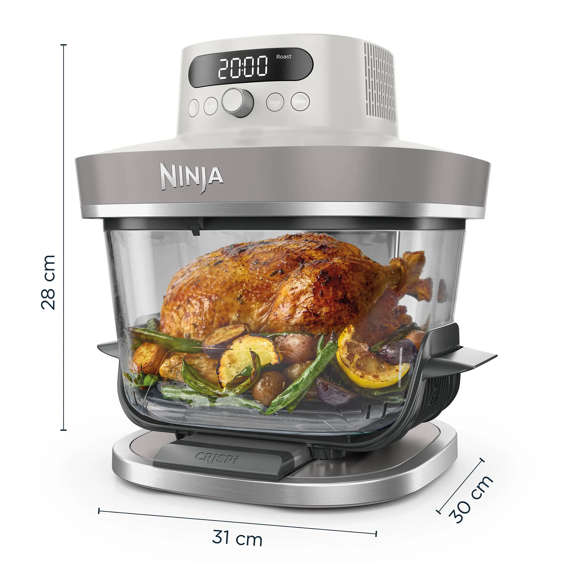 Ninja Crispi Pro 6-in-1 Countertop Glass Air Fryer - Image 43
