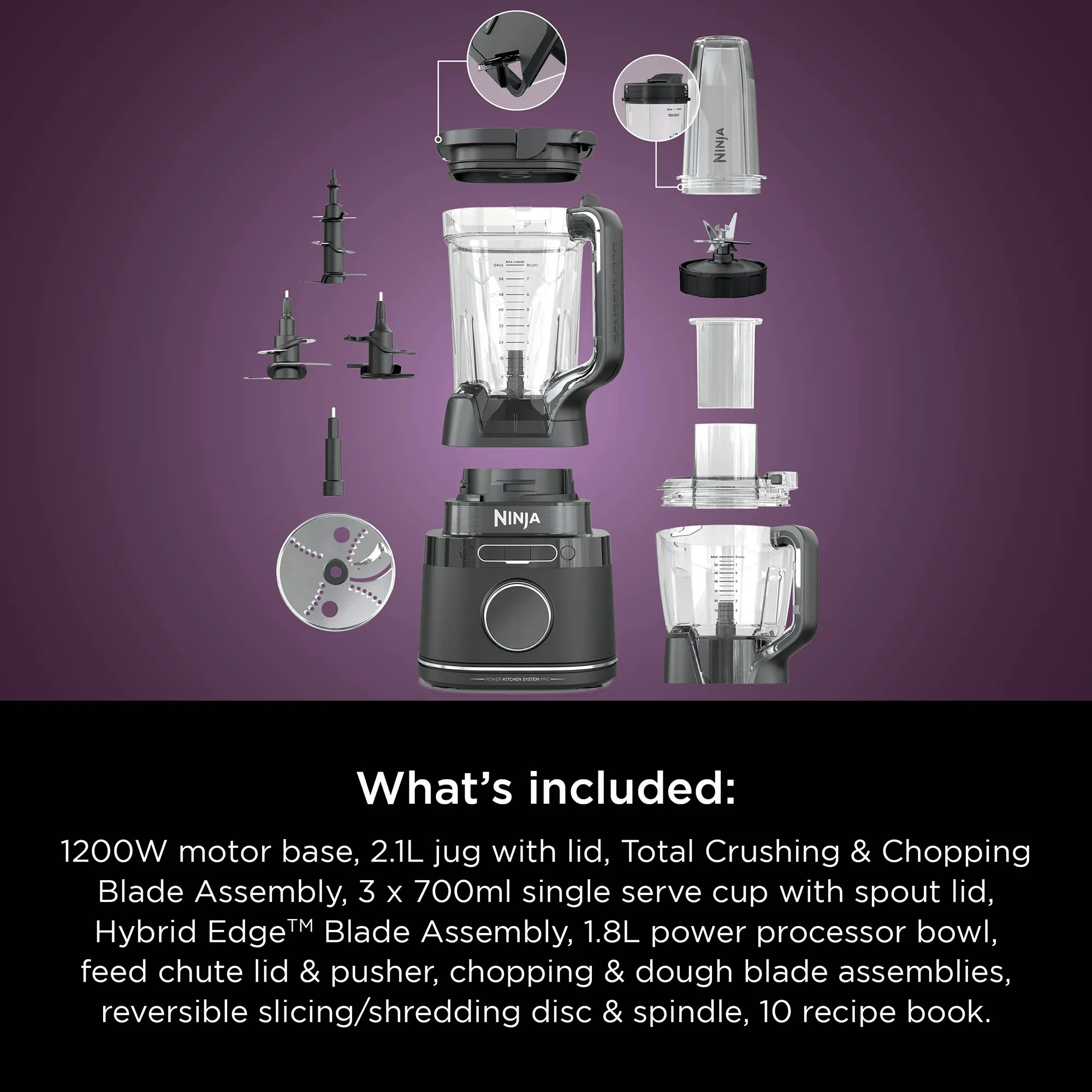 Ninja Detect Kitchen System Power Blender + Processor Pro - Image 15