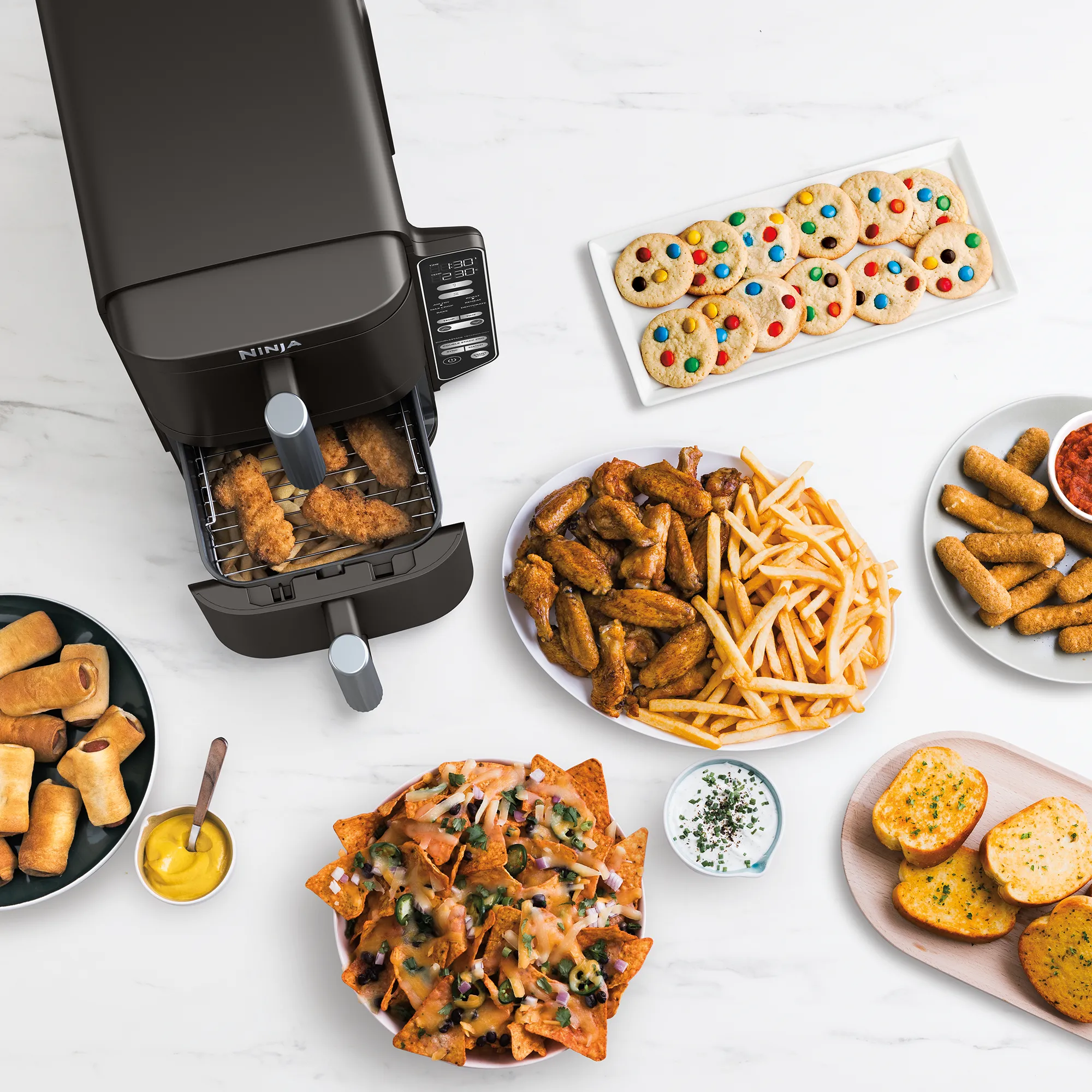Ninja DoubleStack XXL 7.6L 2 Drawer Air Fryer - Image 4