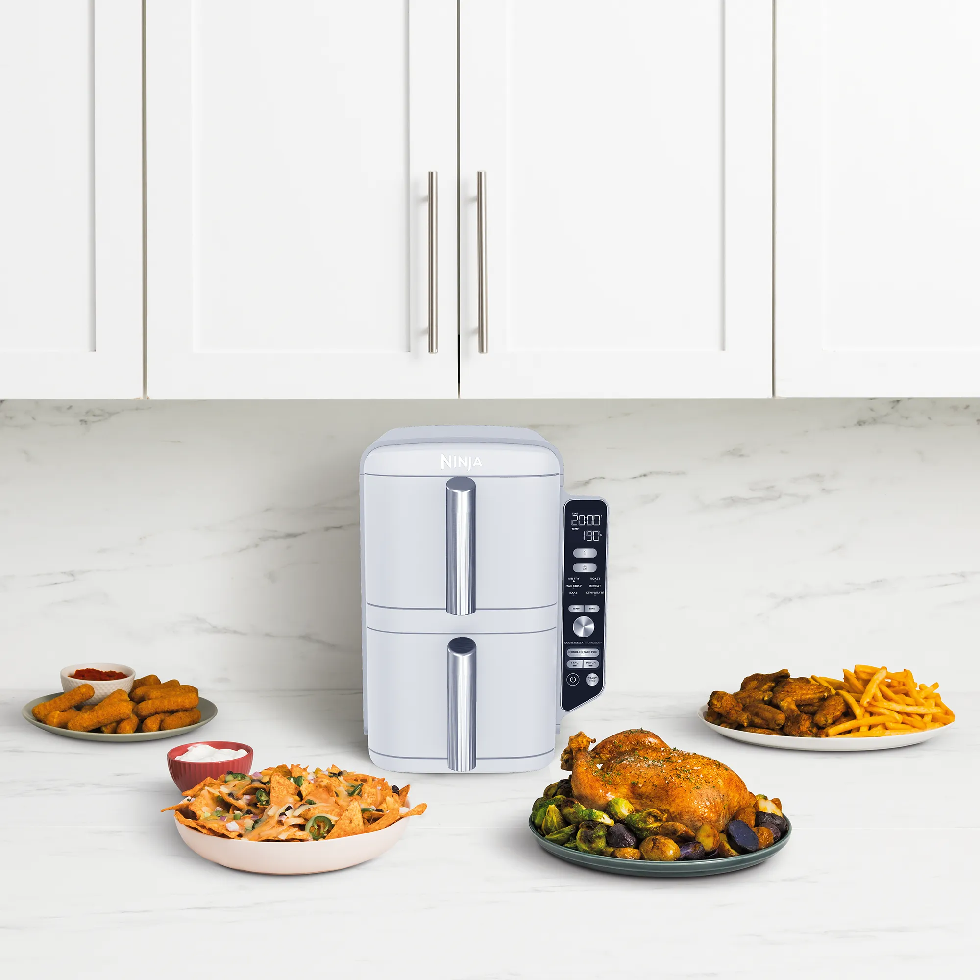 Ninja DoubleStack XXXL 9.5L 2 Drawer Air Fryer - Image 13