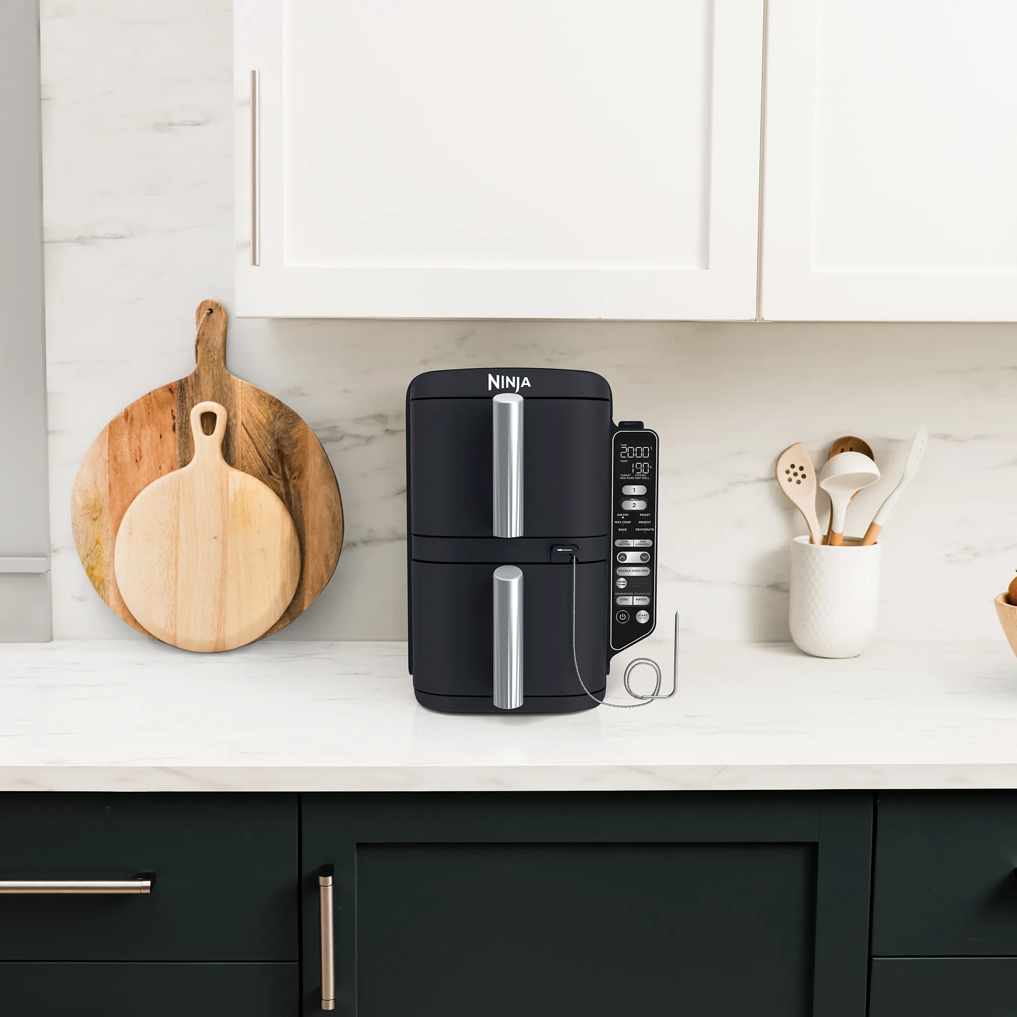 Ninja DoubleStack XXXL Smart 9.5L 2 Drawer Air Fryer - Image 8